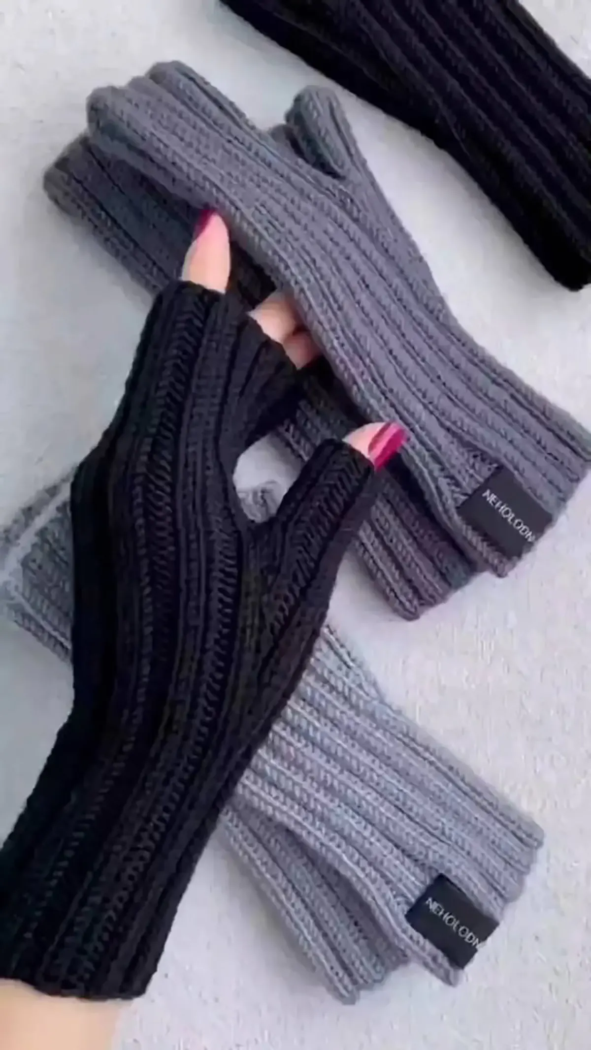 دستکش بدون انگشت دخترانه