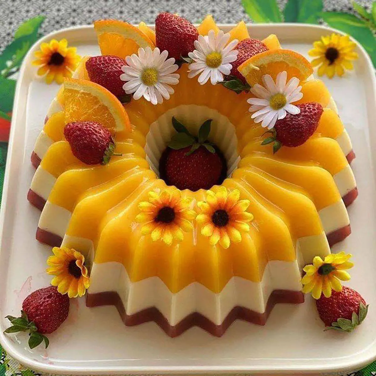 دسر با طعم انبه