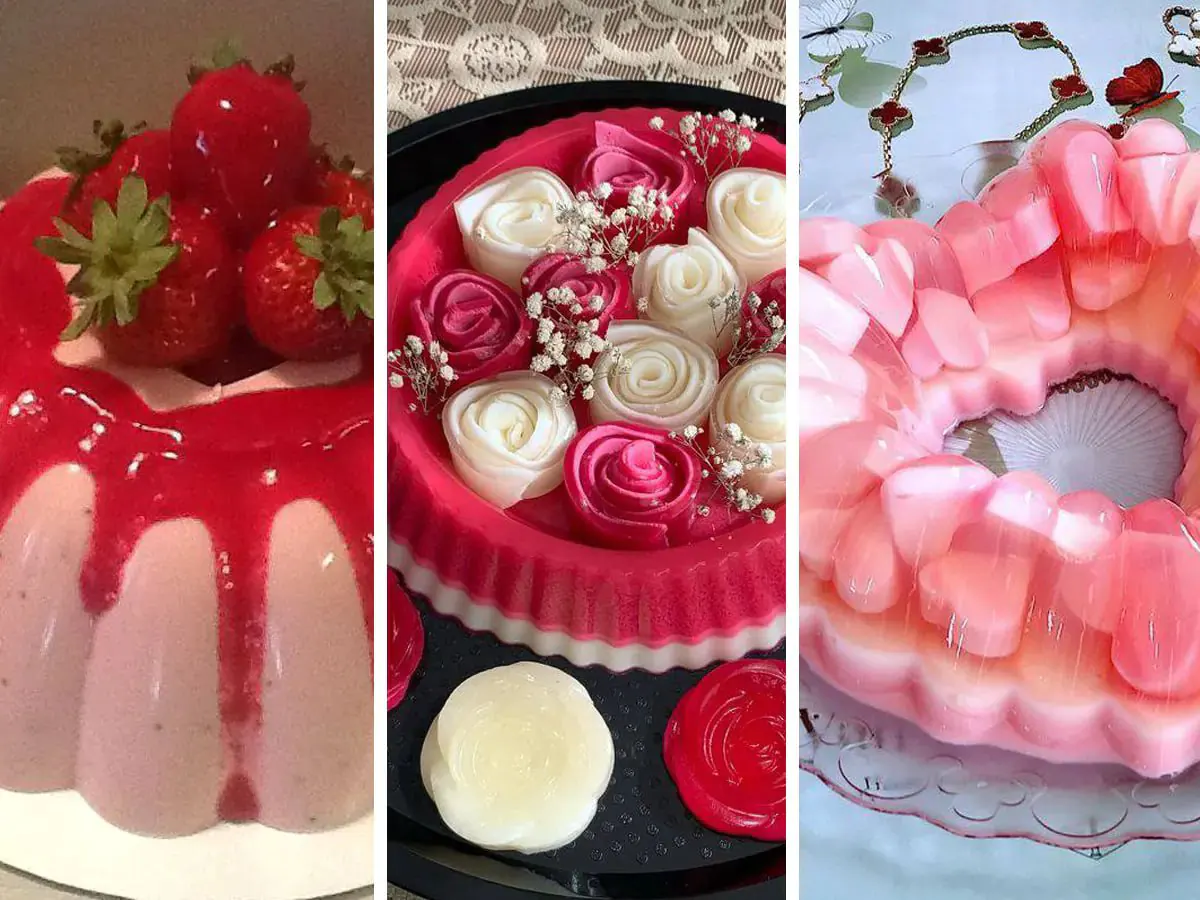 ژله ساده و شیک برای مهمانی