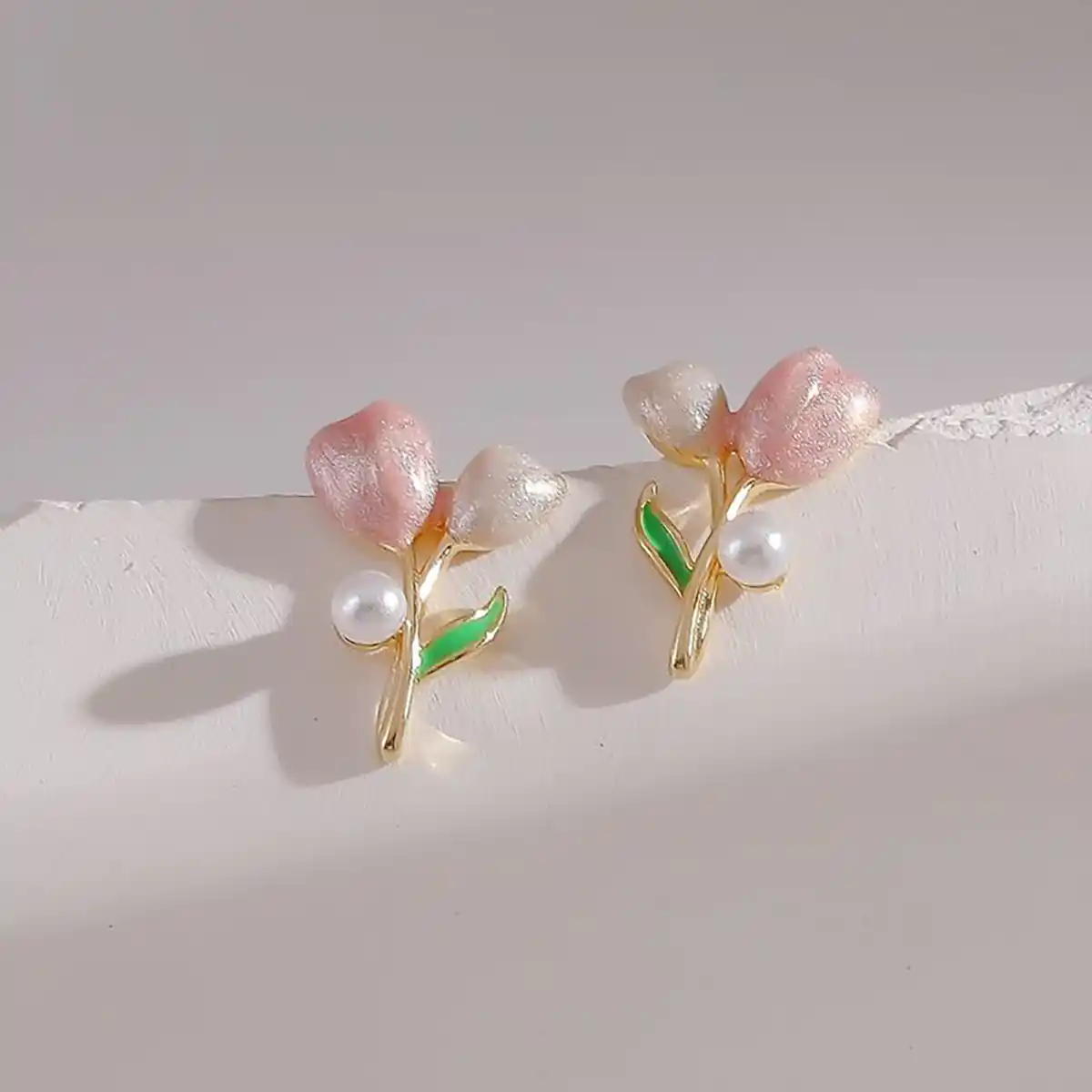 گوشواره مرواریدی دست ساز 