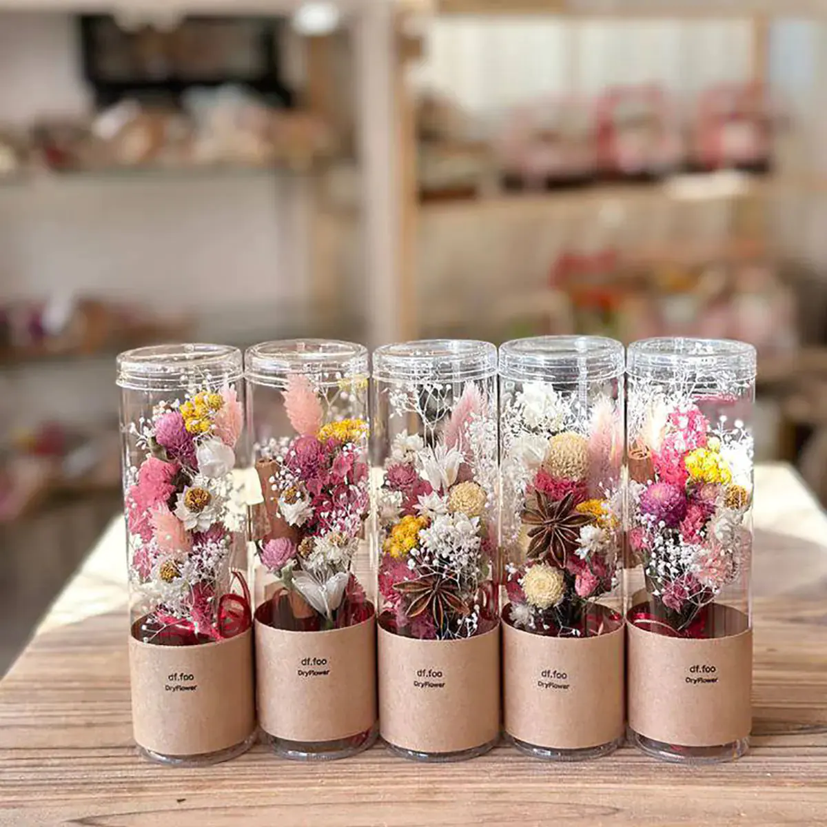 جاشمعی شیشه ای استوانه ای
