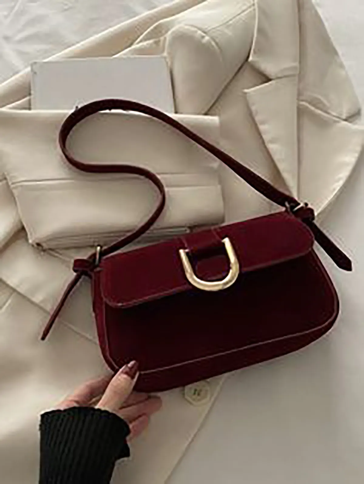 کیف قهوه ای سوخته
