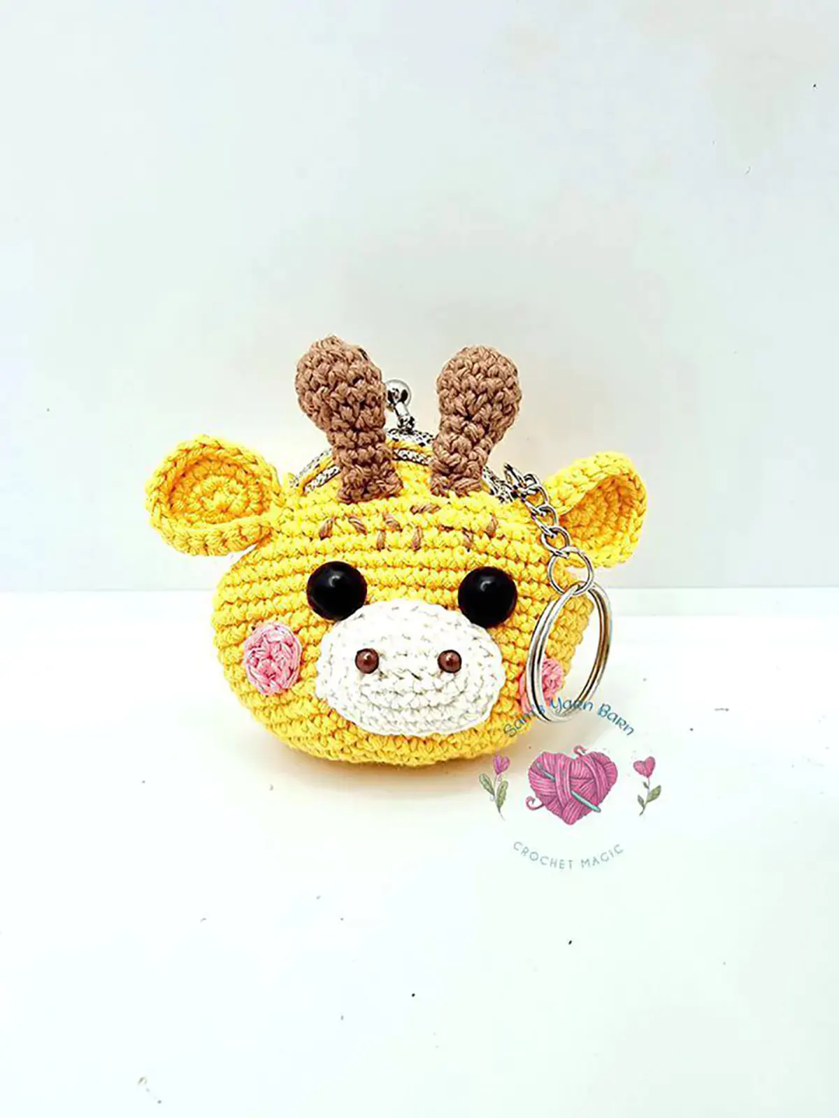 کیف بافتنی زرافه ای