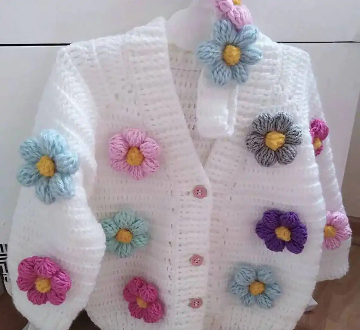 ژاکت بافتنی بچه گانه
