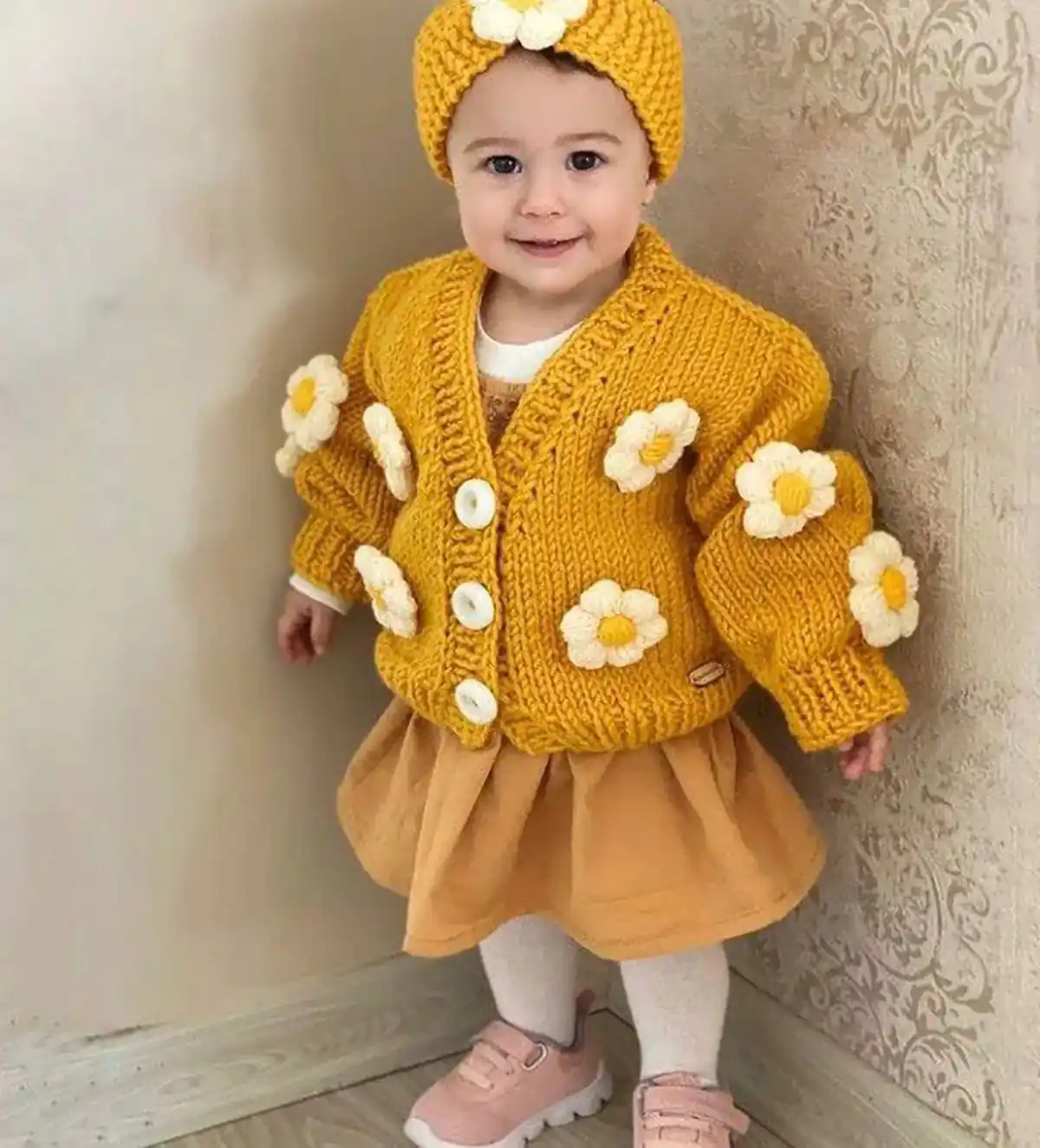 ژاکت بافتنی بچه گانه