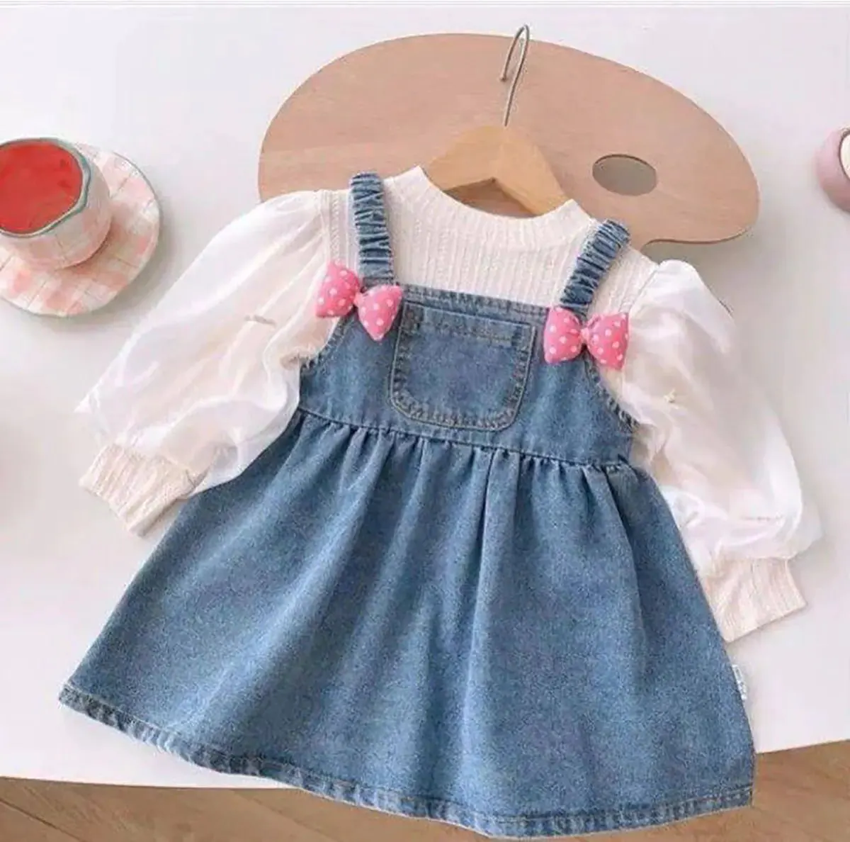 لباس جین بچه گانه