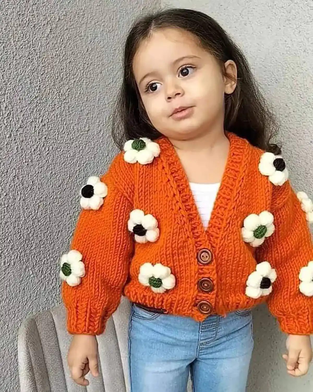 ژاکت بافتنی بچه گانه
