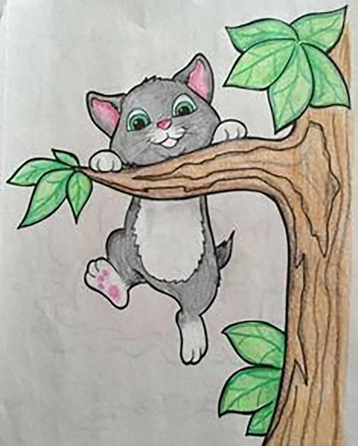 نقاشی کودکانه حیوانات