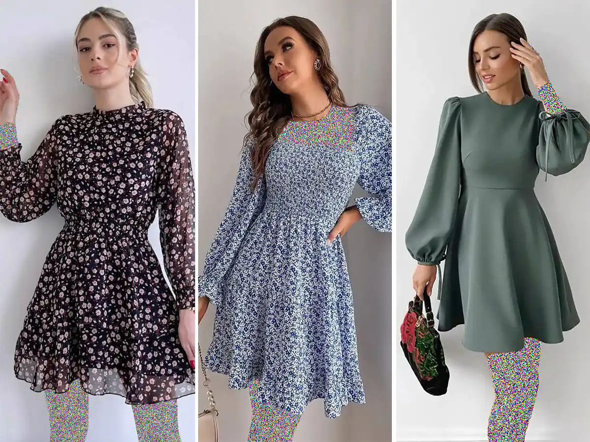 مدل لباس مجلسی کوتاه دخترانه شیک