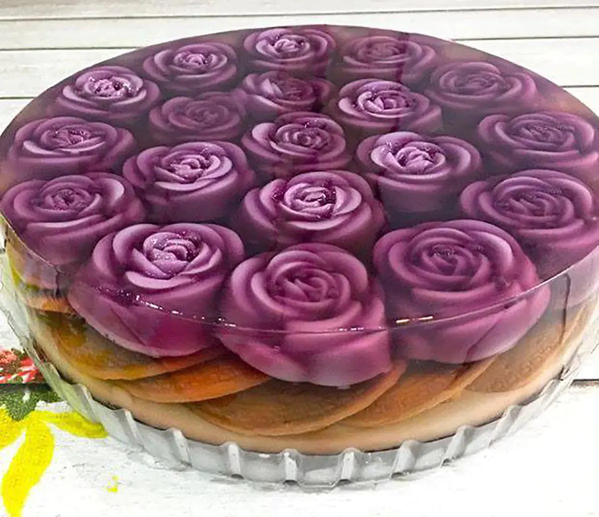 تزیین ژله برای مهمانی