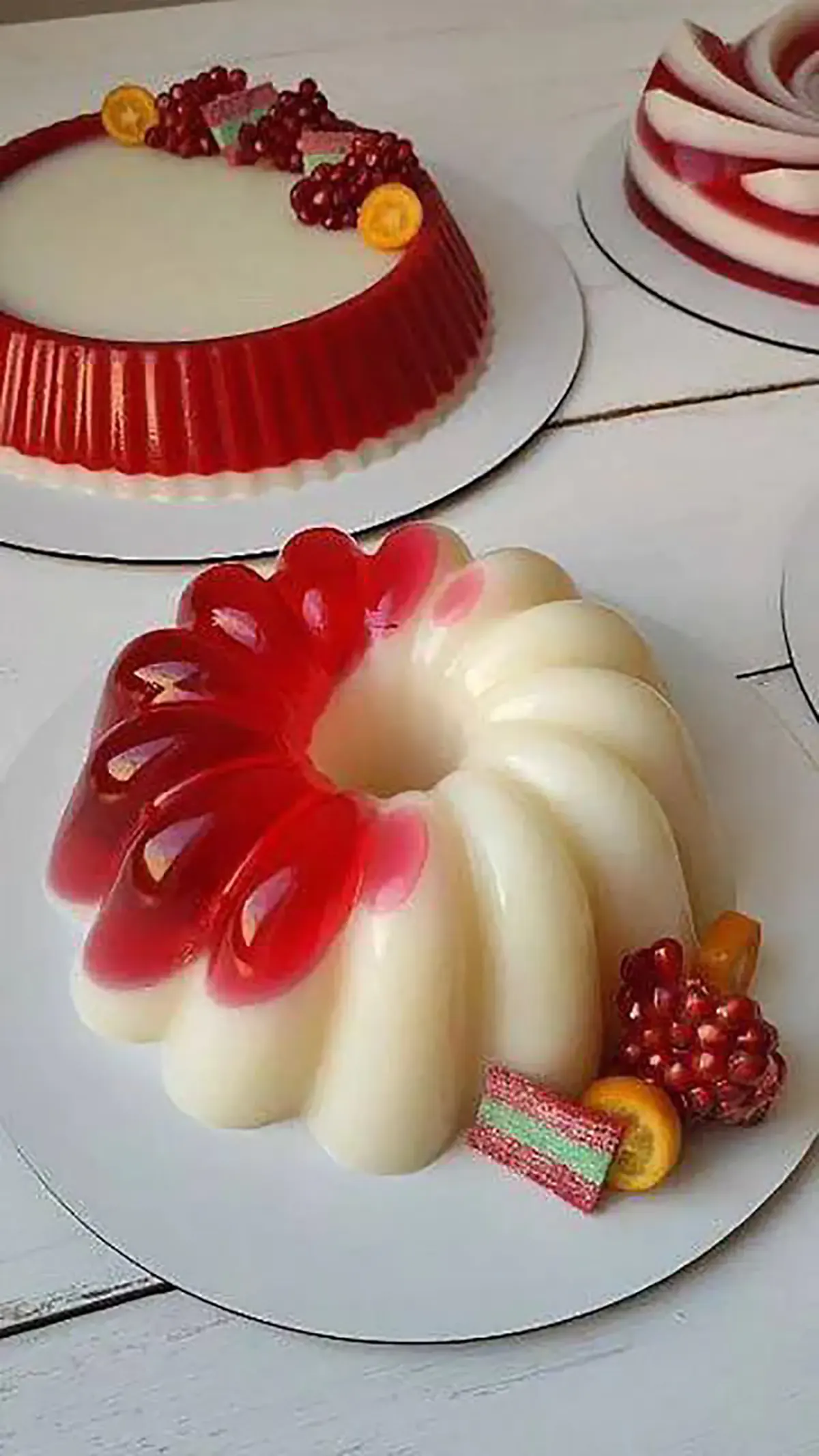 تزیین ژله برای مهمانی