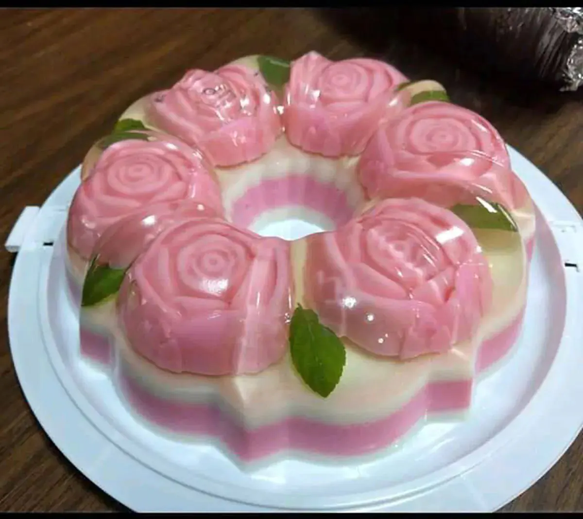 تزیین ژله برای مهمانی