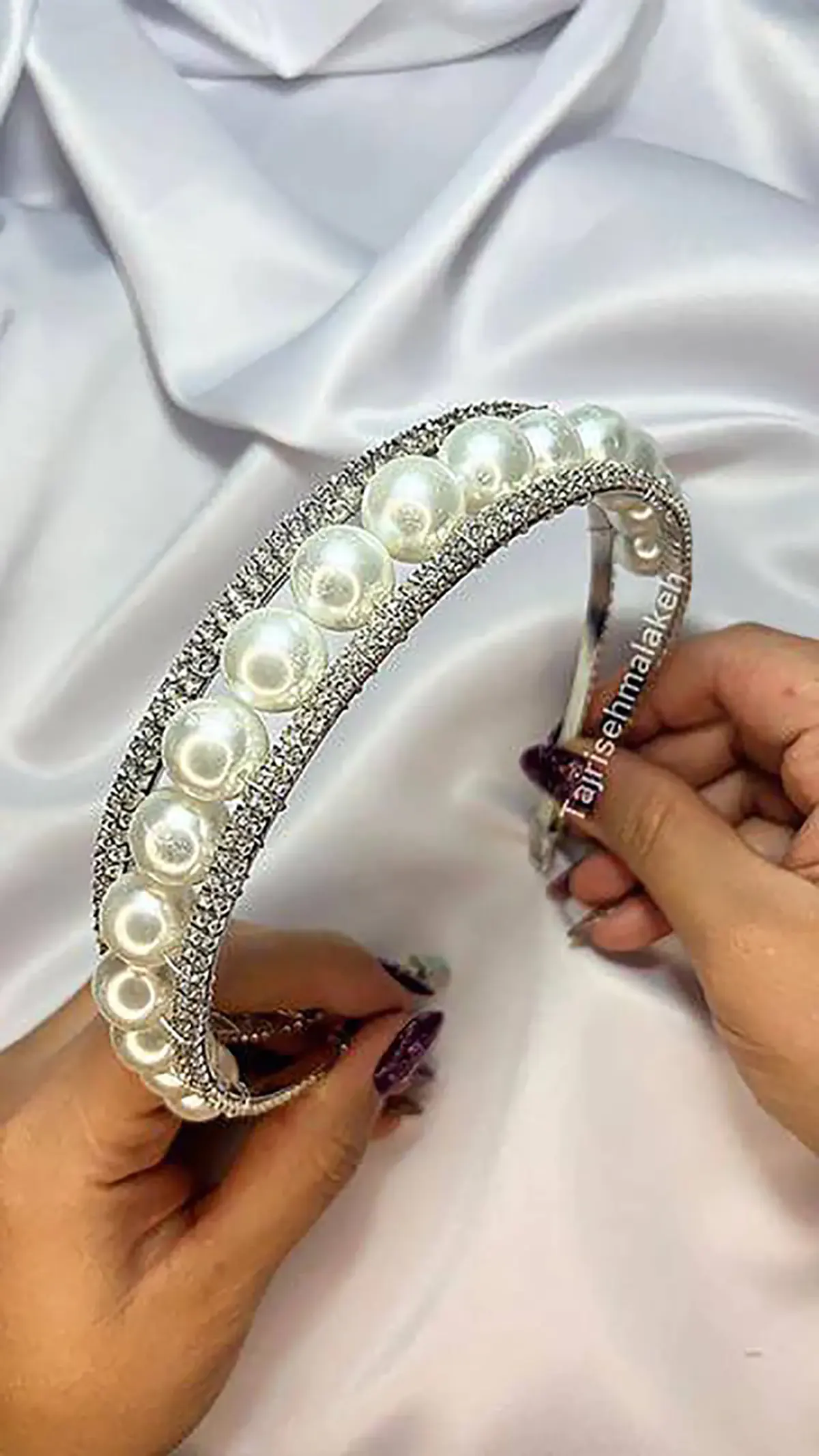 تل مرواریدی دخترانه