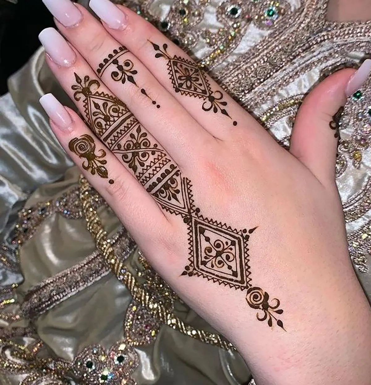 عکس نقش حنا جدید نقش حنا ساده دخترانه نقش حنا دخترانه طرح حنا روی دست ساده و شیک نقش حنای پشت دست نقش حنا کف دست نقش حنای پشت دست آسان طرح حنا گل