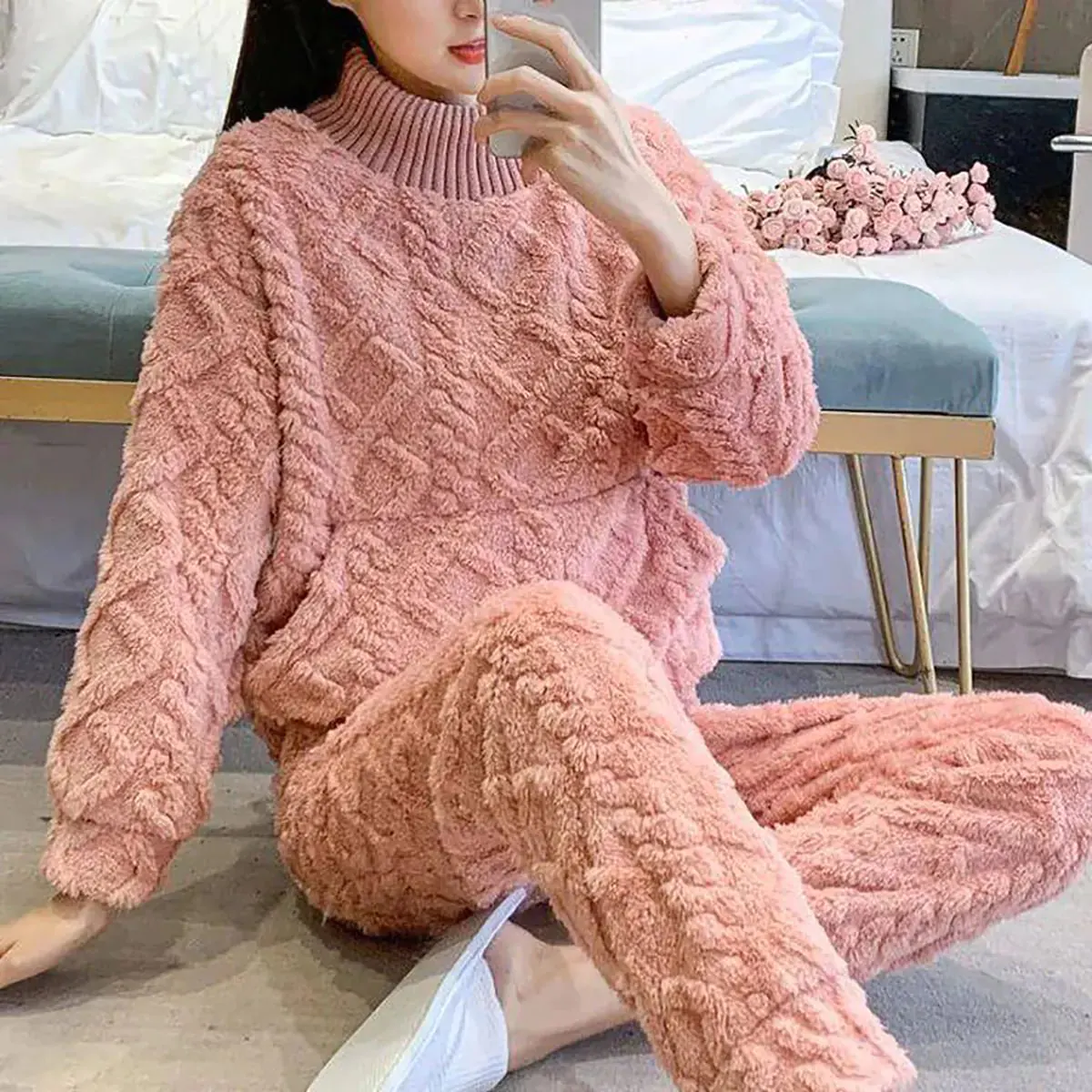 لباس راحتی زمستانی زنانه