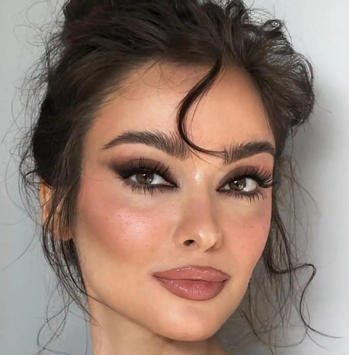 آرایش اسموکی ساده