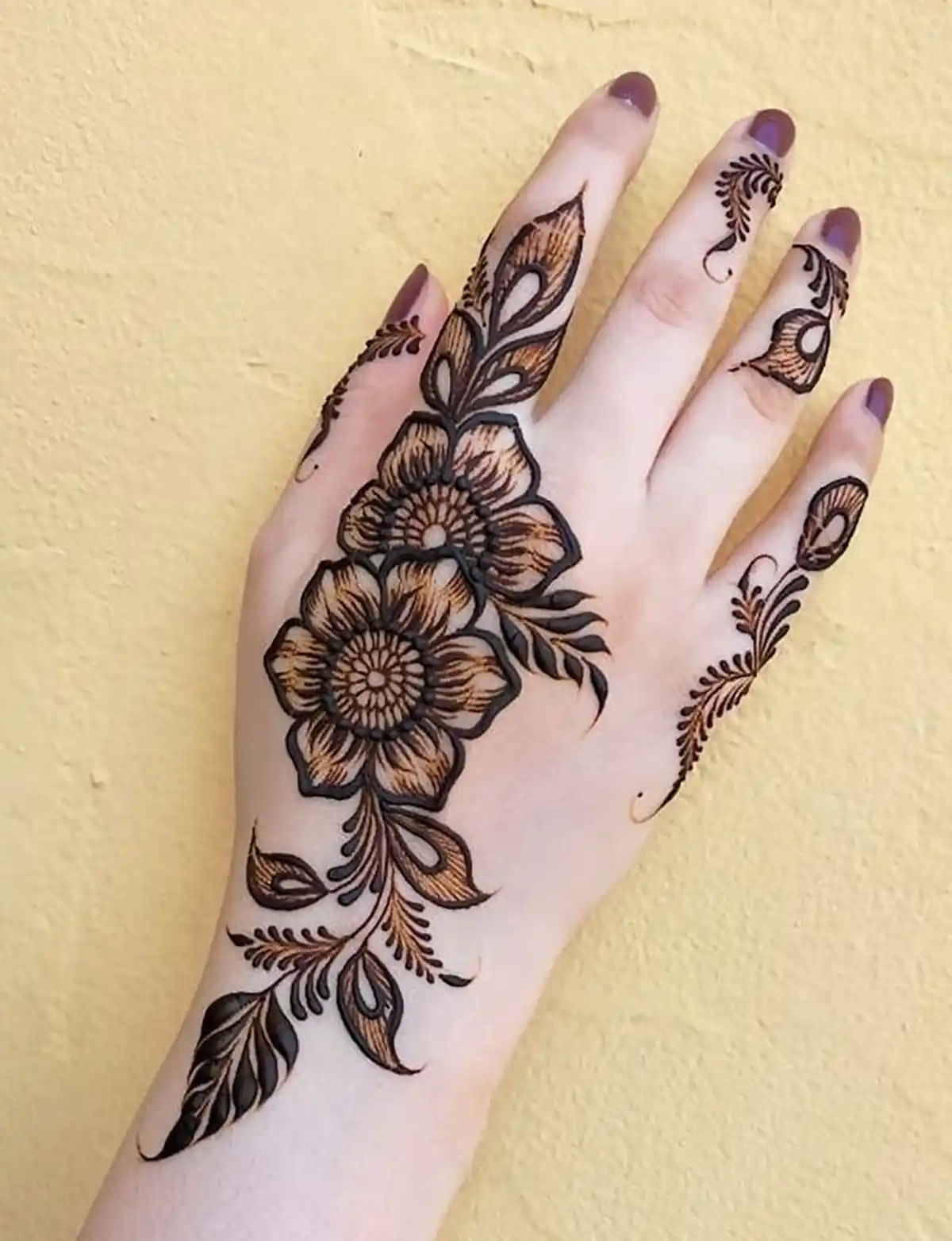 عکس نقش حنا جدید 