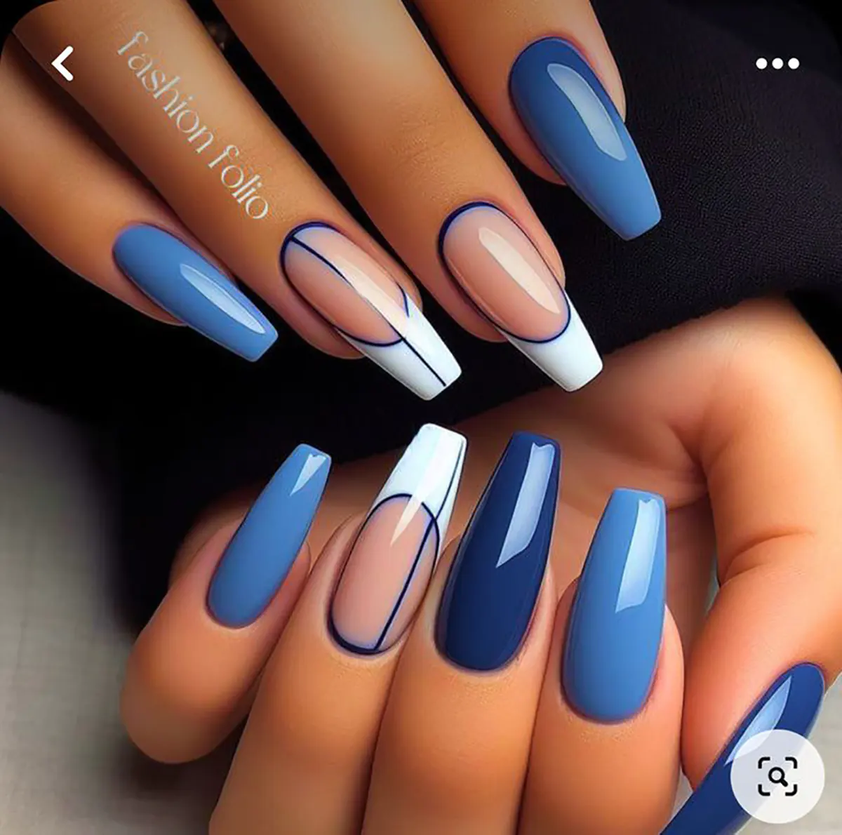 طرح ناخن آبی پاستیلی ناخن ابی کاربنی طرح ناخن آبی و سفید دیزاین ناخن طرح ناخن آبی کاربنی طرح ناخن شیک و باکلاس طرح ناخن شیک و باکلاس تابستانی طرح ناخن ترند ۲۰۲۴