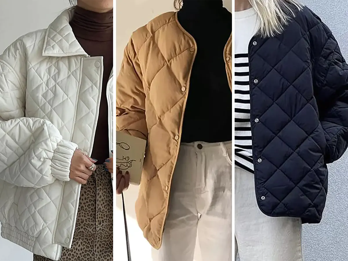 کاپشن دخترا کاپشن دخترونه پفکی کاپشن مدل fashion کاپشن سفید زنانه کافشن دخترانه سفید