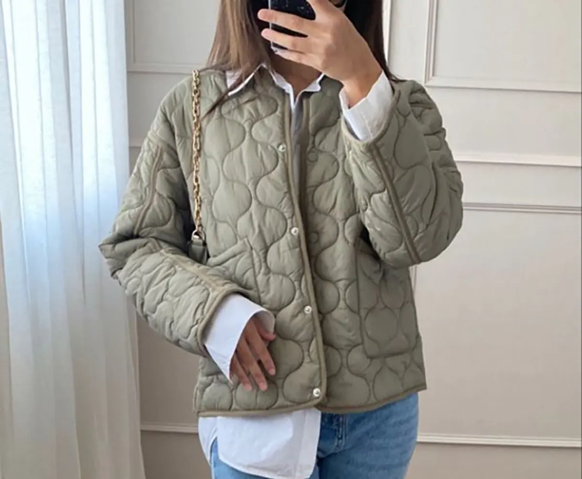 کاپشن دخترا کاپشن دخترونه پفکی کاپشن مدل fashion کاپشن سفید زنانه کافشن دخترانه سفید