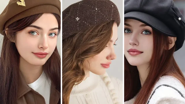 کلاه فرانسوی دخترانه | ایده‌هایی برای تیپ جذاب و متفاوت + عکس