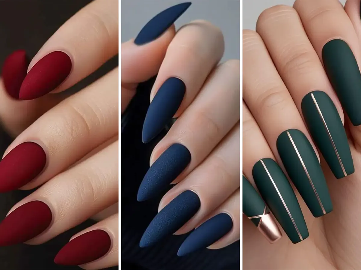 طرح ناخن شیک و باکلاس طرح ناخن زمستانی ساده و شیک انواع مدل ناخن ناخن مربعی طرح ناخن مینیمال مدل ناخن پاییزی ۱۴۰۳ رنگ لاک ناخن جدید ناخن دخترانه