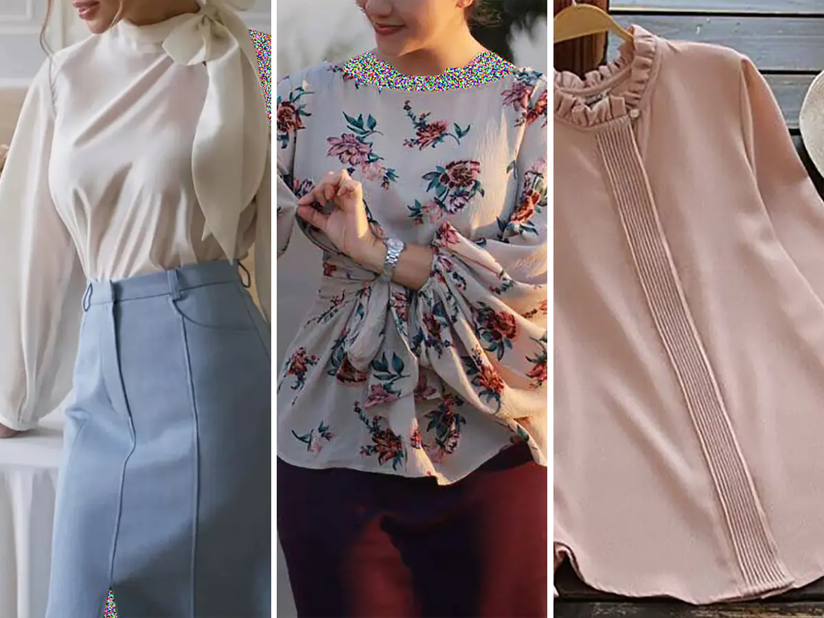 15 مدل شیک شومیز حریر جدید برای درخشش در میهمانی ها! + کالکشن عکس