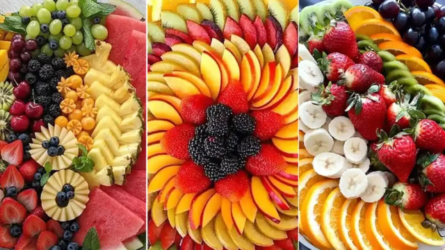 تزیین سینی میوه | ۱۵ مدل جذاب و لاکچری برای پذیرایی با میوه‌های تابستونی