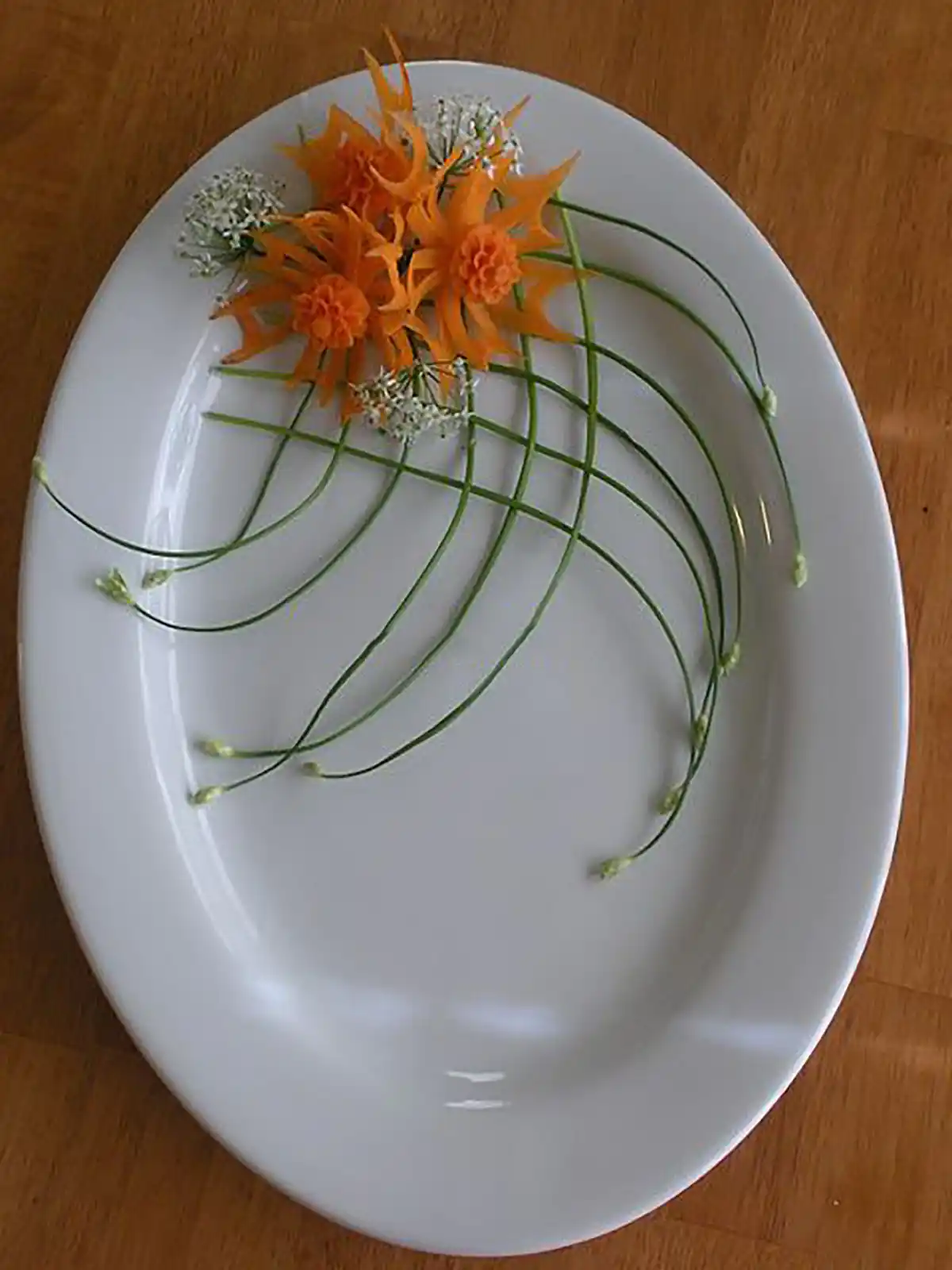 دورچین غذای بیرون بر آموزش دورچین غذا دورچین غذای ایرانی انواع دورچین غذا گارنیش غذا طرز تهیه گارنیش