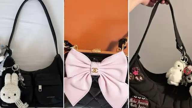 کیف دوشی دخترانه مشکی | ۱۵ مدل متنوع و متفاوت از کیف که هر دختر خوش‌سلیقه باید در کمدش داشته باشد