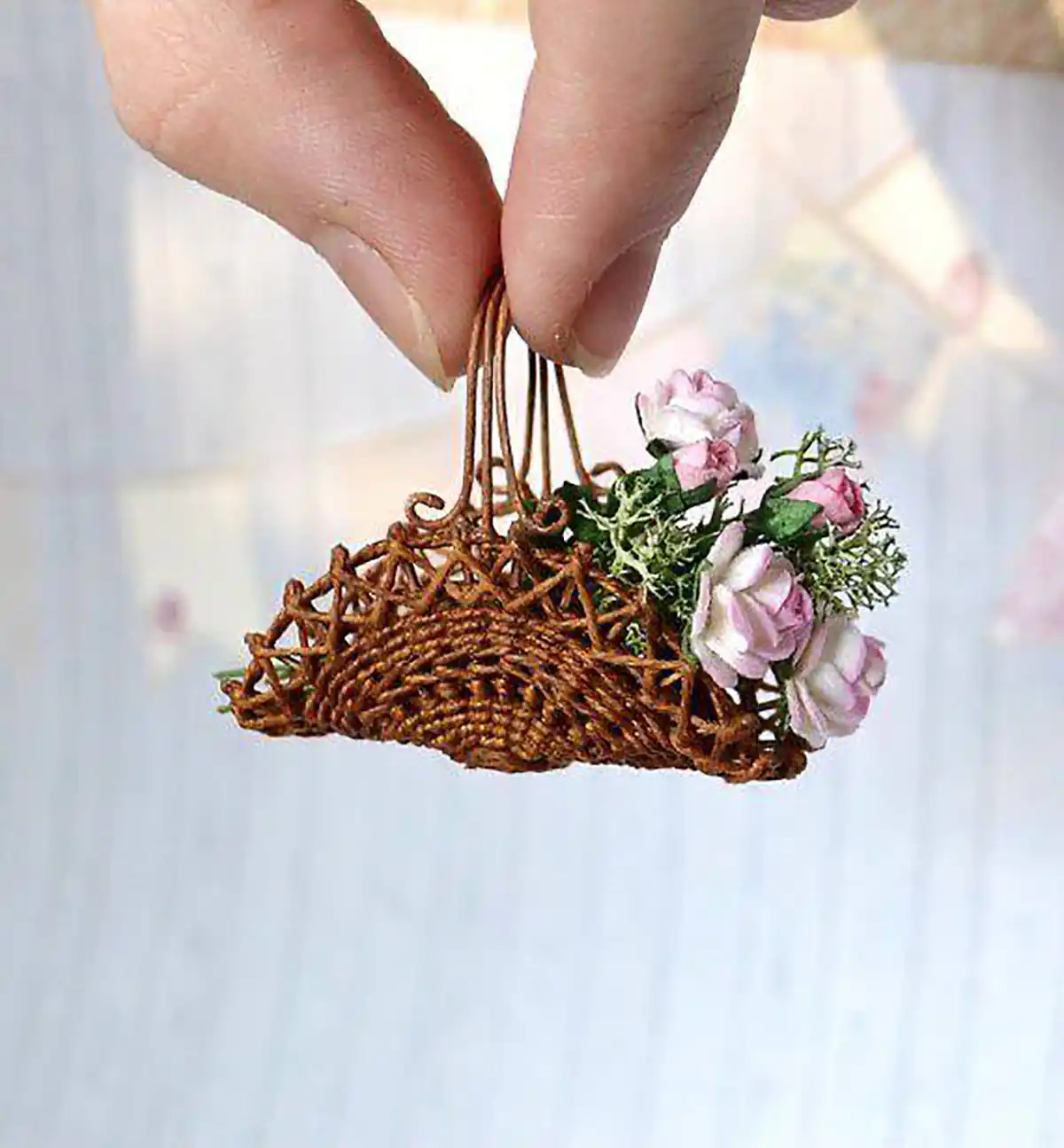ماکت سبد حصیری