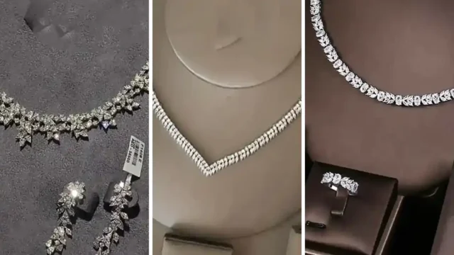 سرویس طلای عروس  | مدل خاص و پرزرق‌وبرق برای مراسم‌ خاص و متفاوت