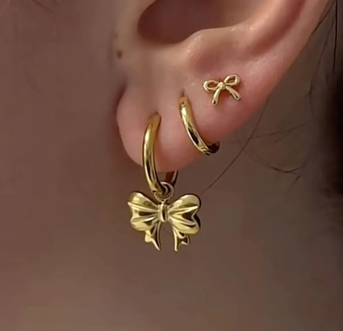 گوشواره فانتزی گوشواره طلا حلقه ای گوشواره میخی طلا گوشواره بدون سوراخ گوش گوشواره میخی طلا دیجی کالا گوشواره میخی نگینی