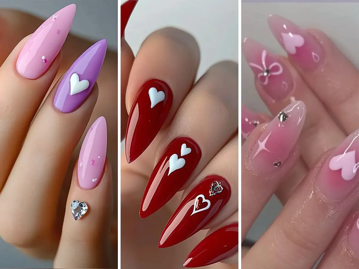 طرح ناخن شیک و باکلاس کوتاه طرح ناخن قلب ساده طرح ناخن قلب صورتی طرح ناخن ضربان قلب طرح ناخن قلب مشکی طرح ناخن قلب فانتزی طرح ناخن قلب شکسته طرح ناخن سفید با قلب مشکی