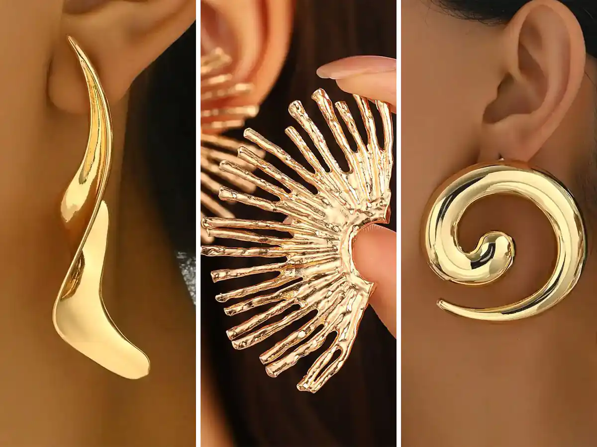 گوشواره های ترند گوشواره آویز طلا انواع گوشواره طلا گوشواره طلا حلقه ای گوشواره حلقه ای بزرگ طلا گوشواره طلا سفید گوشواره طلا مینیمال گوشواره میخی طلا دیجی کالا