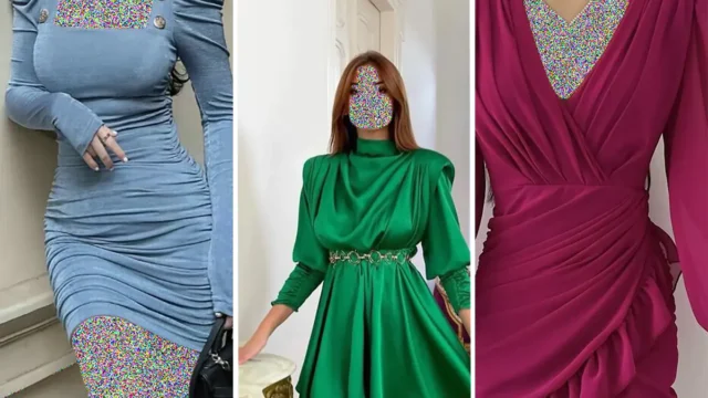 پیراهن میدی مجلسی | مدل‌های پرطرفدار پیراهن مجلسی میدی ترک! +عکس