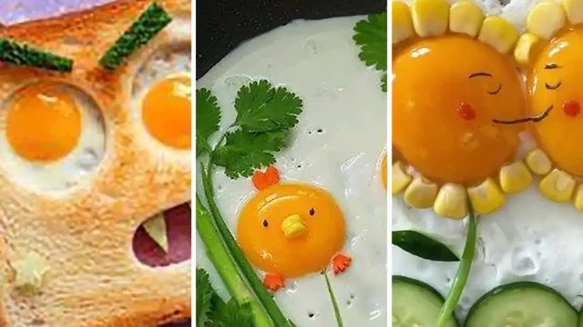 تزیین تخم مرغ صبحانه | ایده‌های رنگی و خوشمزه برای سفره‌ای جذاب و متفاوت!!