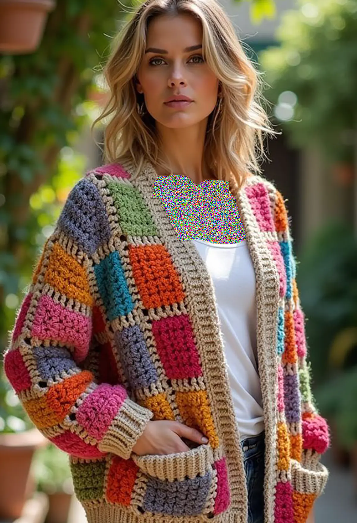 ژاکت پشمی دخترانه 