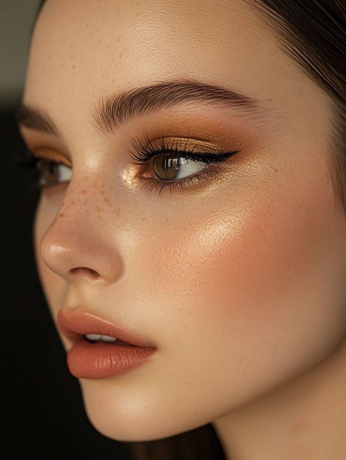 سایه چشم طلایی اکلیلی 