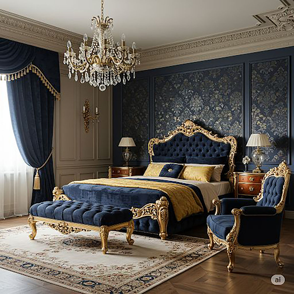 تخت خواب دو نفره عروس و داماد 