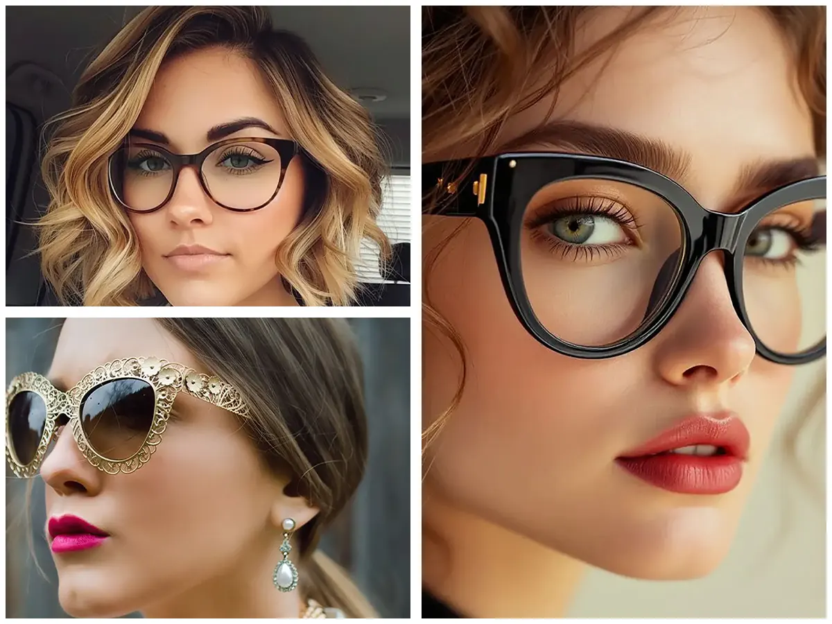 فرم عینک طبی زنانه جدید