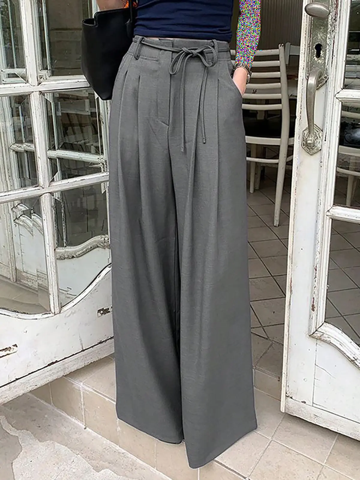 شلوار جین فاق بلند راسته مردانه