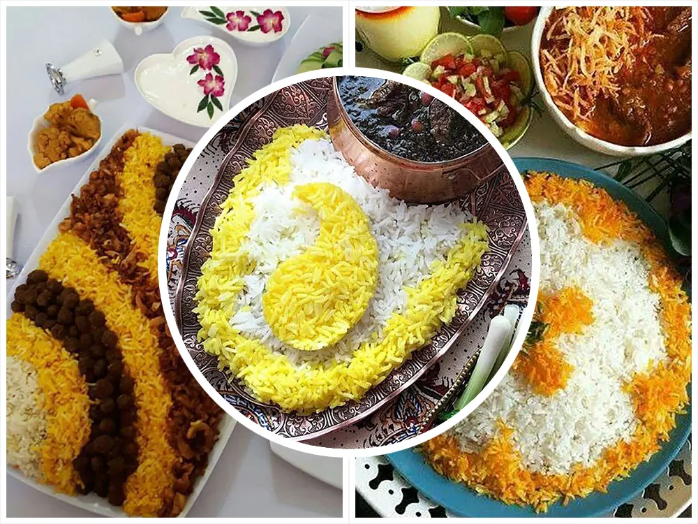 طرز تهیه زرشک و زعفران روی برنج