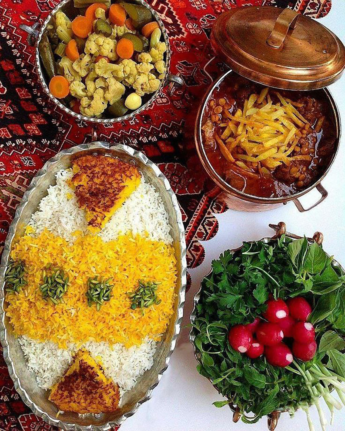 شابلون تزیین برنج
