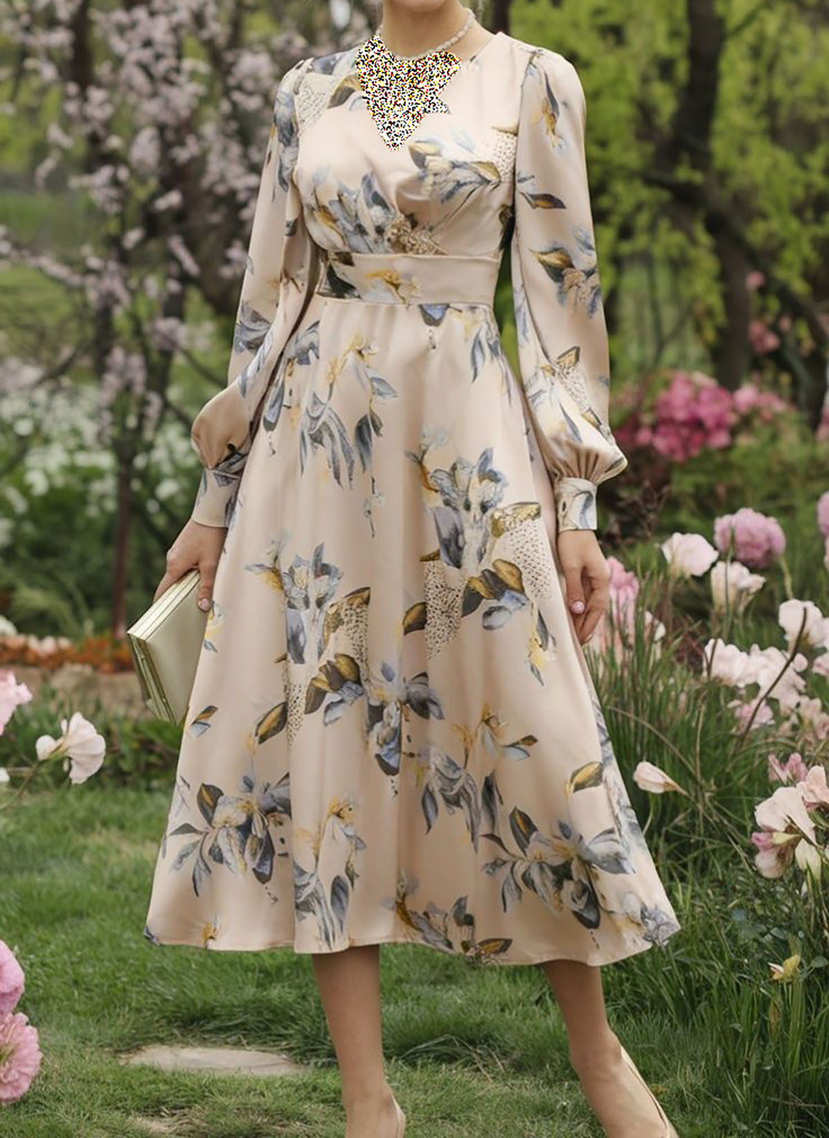 لباس گل گلی دخترانه اینستاگرام 