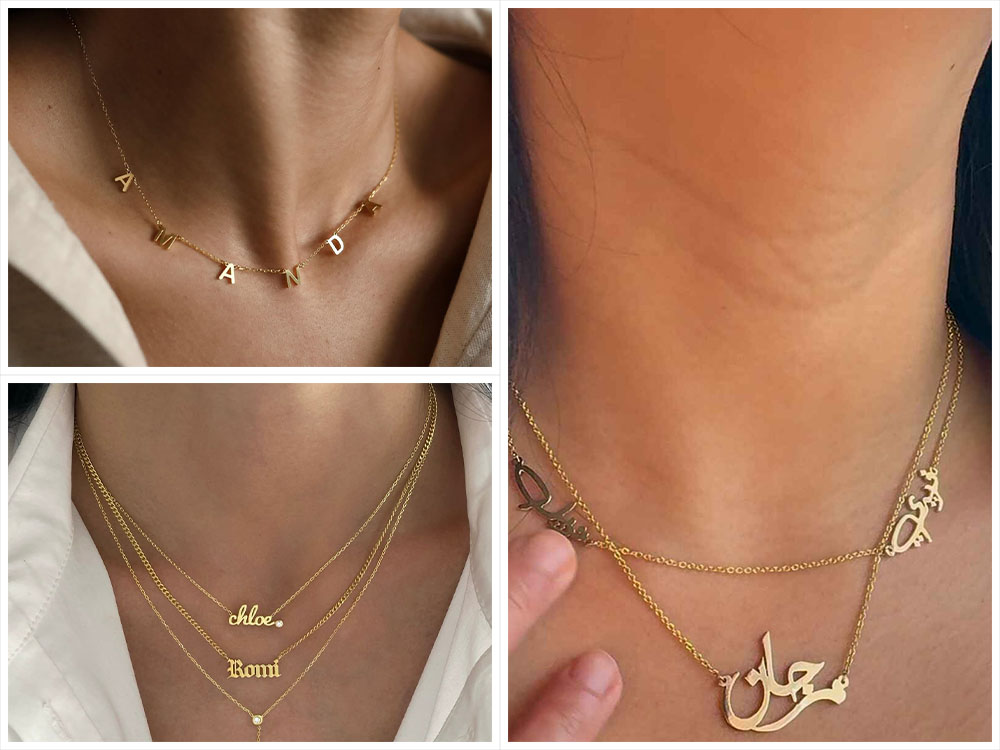 گردنبند اسم فارسی