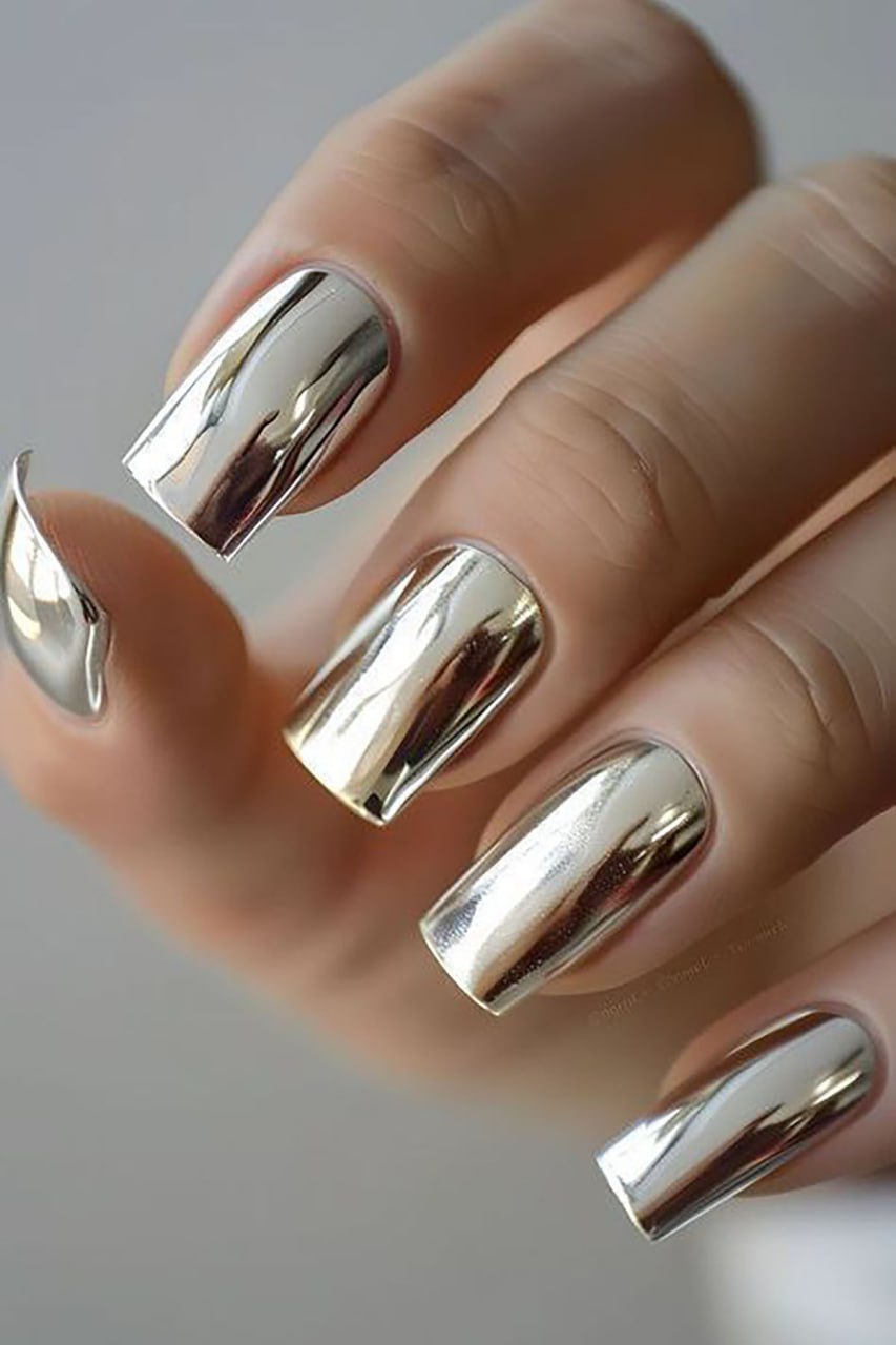 لاک کروم صدفی
