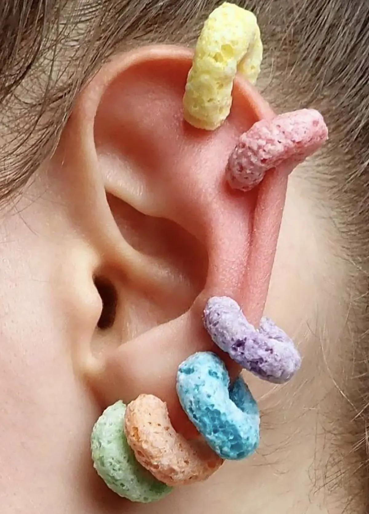 
گوشواره دخترانه طلا
