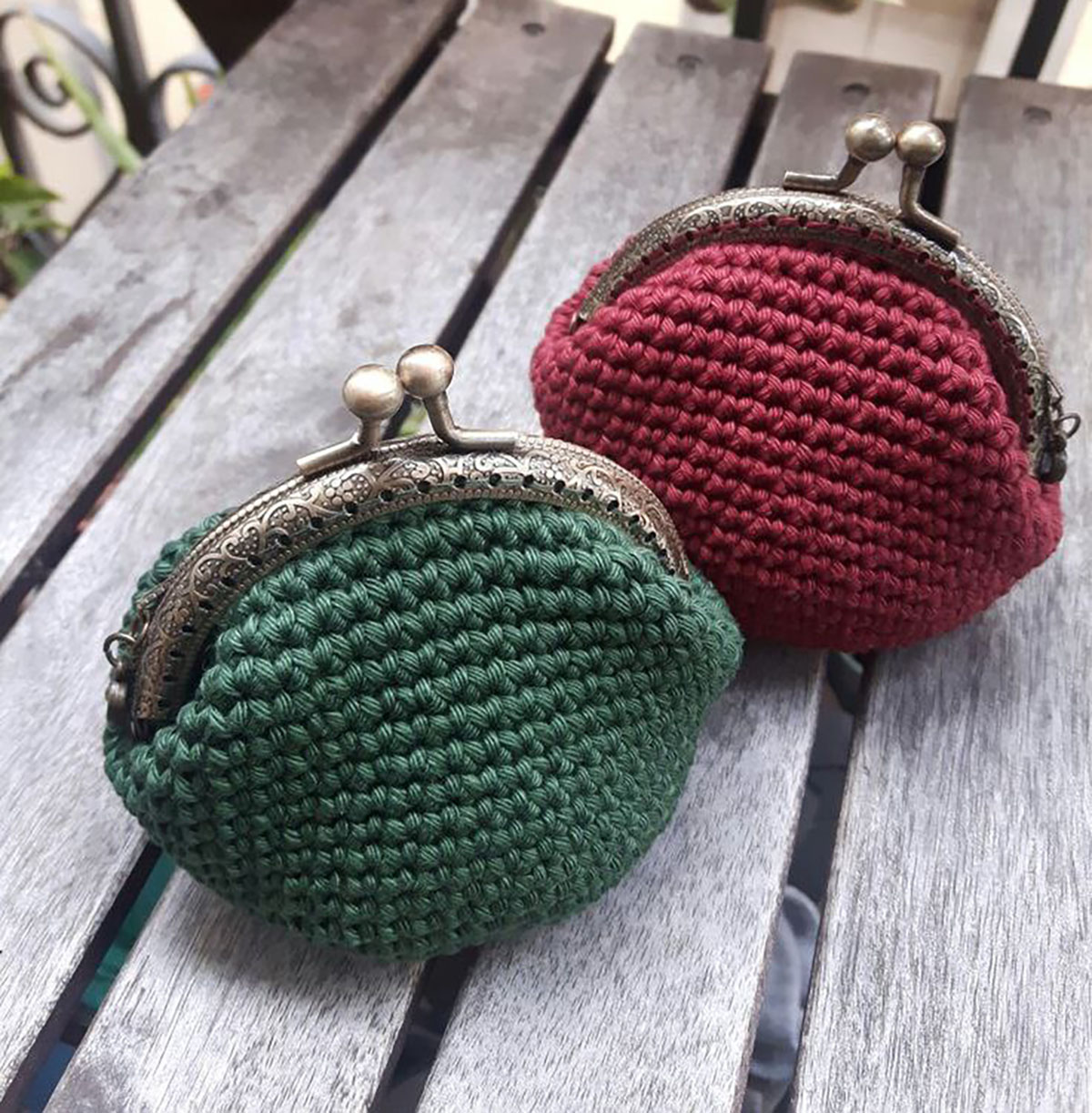 عکس کیف بافتنی ساده
