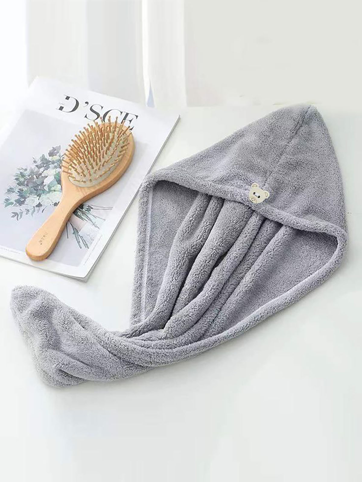 الگوی کلاه حوله ای کودک
